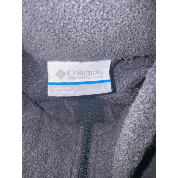 Columbia Womens Full-Zip Fleece Jacket  L Polyester Made In Vietnam - Picture 2 of 5